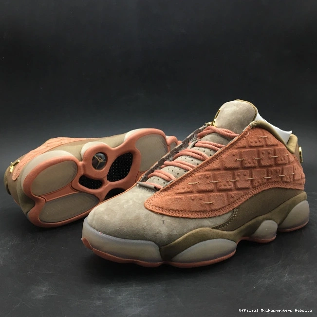 Official Maikesneakers Sepia Air 13 CLOT Blush Jordan Canteen-Terra AT3102-200 Stone x Low 0811